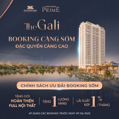 the gali khai hoan prime booking cang som uu dai cang cao