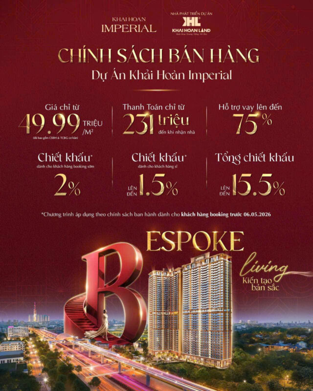 CĂN HỘ KHẢI HOÀN IMPERIAL CHÍNH THỨC MỞ BÁN GIAI ĐOẠN 1 1 chinh sach ban hang can ho khai hoan imperial