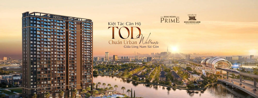 Sở hữu căn hộ chuẩn TOD khoảng cách 300m đến ga Metro số 10 Khải Hoàn Prime 4 Ga Metro số 10 giúp dự án hoàn thiện định hướng mô hình căn hộ chuẩn TOD