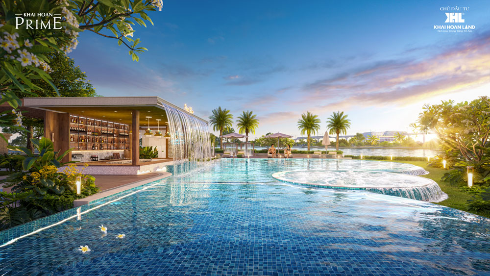 Khải Hoàn Prime thu hút khách nhờ mô hình căn hộ TOD chuẩn Urban Wellness độc đáo 4 Hồ bơi muối khoáng giúp tái tạo năng lượng và cân bằng thể chất tinh thần ngay thềm nhà