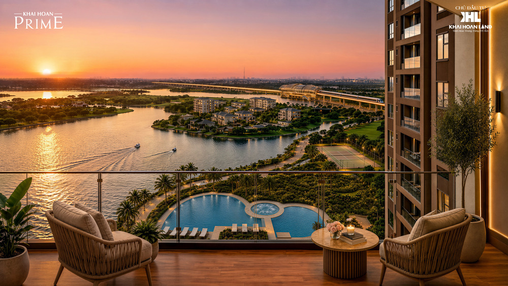 Toàn cảnh dự án Khải Hoàn Prime quần thể 19.730 m² mới nhất 5 Thiết kế căn hộ hiện đại tối ưu không gian sống đón ánh sáng tự nhiên và gió sông mát lành
