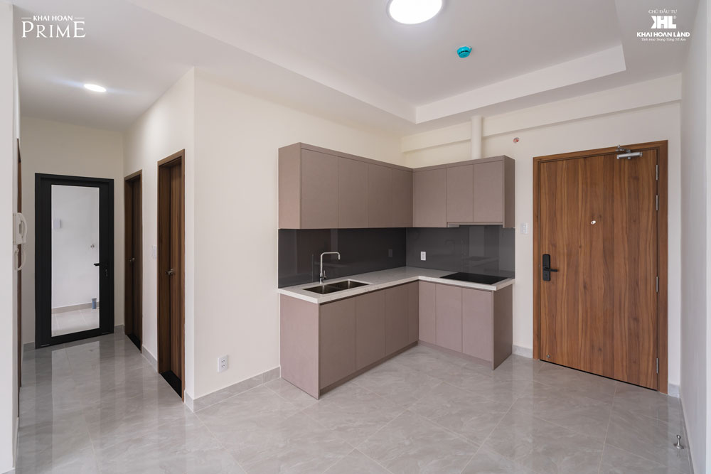 Căn hộ mẫu hoàn thiện giúp khách hàng trực tiếp kiểm chứng thiết kế và không gian sống thực tế